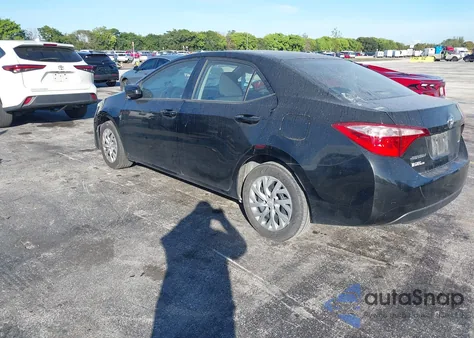 2018 Toyota Corolla Le из США, поврежденный, VIN 2T1BURHE6JC989656